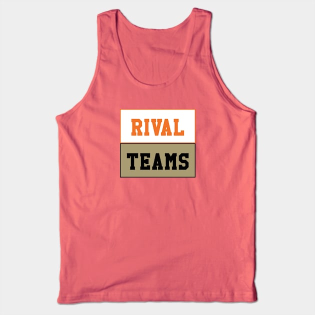 Rival Teams | Tennessee vs Vanderbilt Tank Top by Rad Love